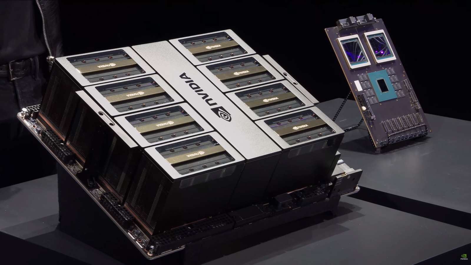 NVIDIA B200 superchip demonstration board