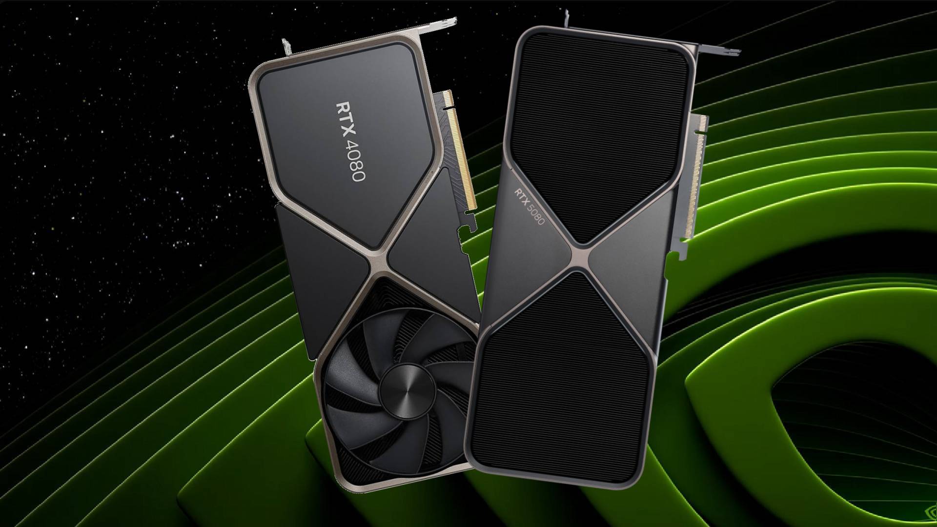 NVIDIA RTX 4080 and RTX 5080 graphics cards