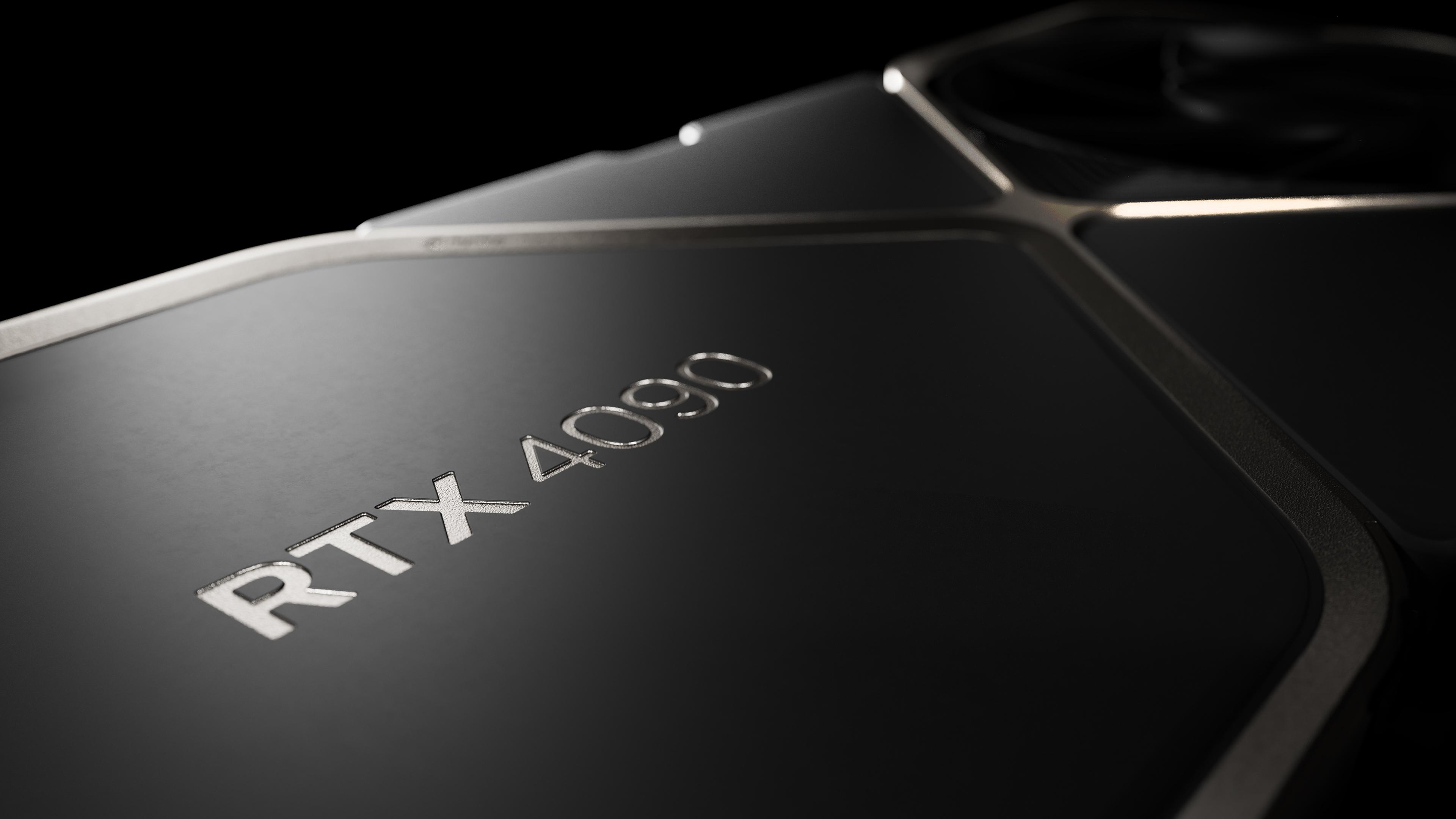 NVIDIA RTX 4090 macro close-up view