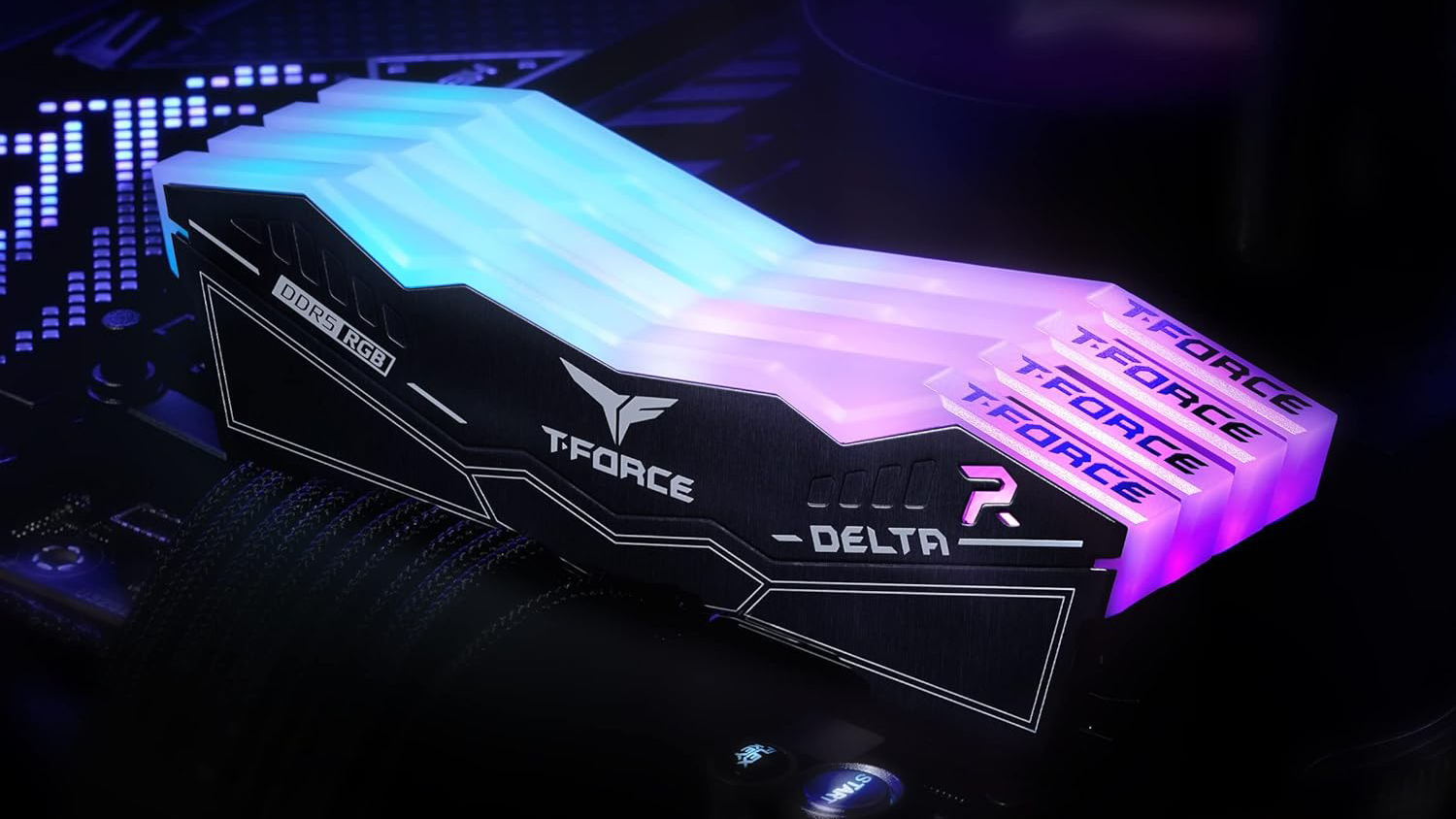 TeamGroup T-FORCE Delta RGB DDR5 memory module